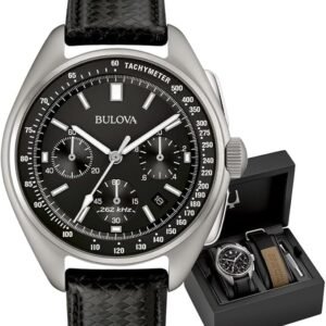Bulova Men's Archive Series Lunar Pilot 6-Hand Chronograph High Performance